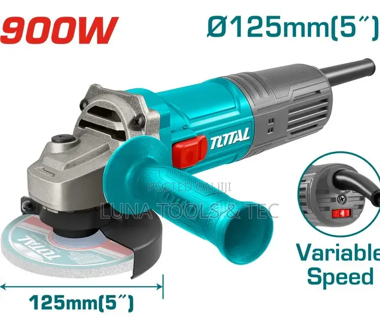 Total Tg Angle Grinder 900w 125mm