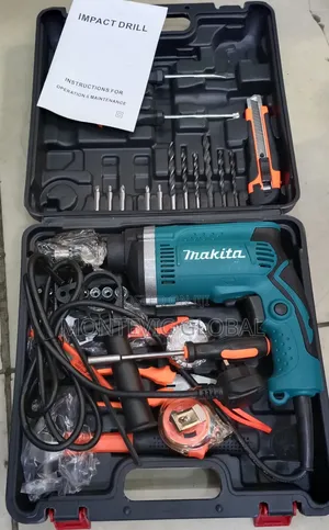 Original Makita Electric Hammer Drill Set