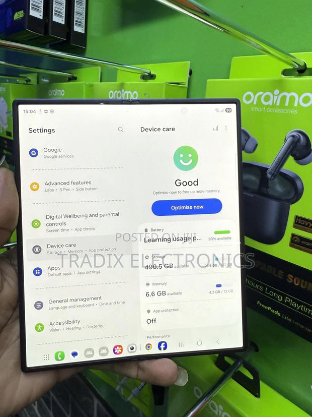 Samsung Galaxy Z Fold6 512 GB Blue - thumbnail 2