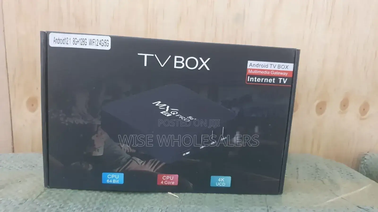 8gb+128gb Mxq Pro 4k Android 12 Smart Tv Box