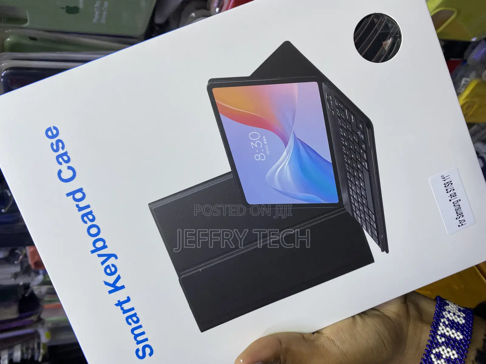 Mystic Samsung Galaxy Tab S8 and Tab S7 Book Cover Keyboard