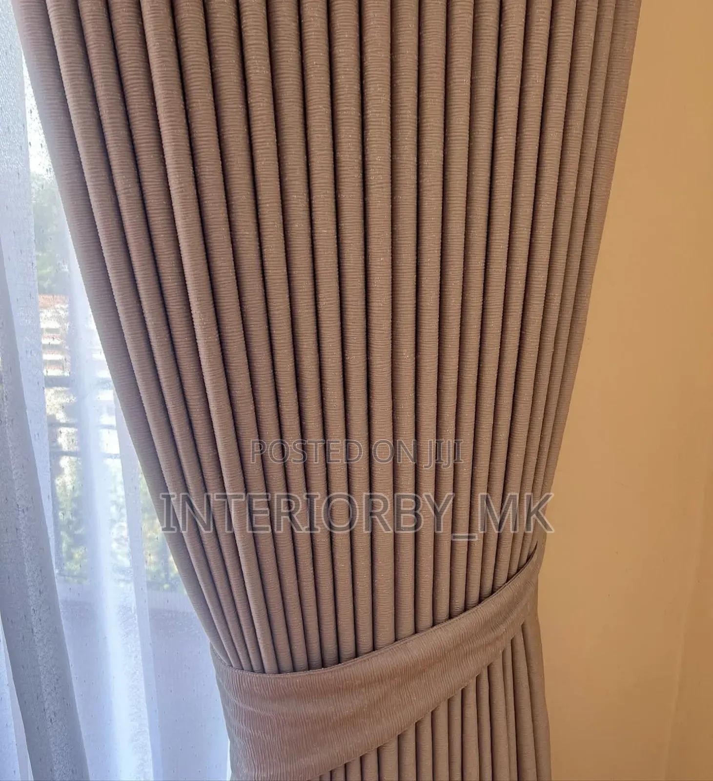 Brown Curtains