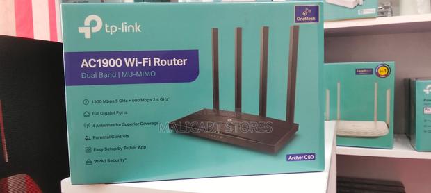 Tp-Link Ac1900 Wireless Mu-Mimo Wi-Fi Router Tl-Archer C80
