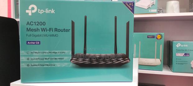 Tp-Link Archer C6 Ac1200 Wireless Mu-Mimo Fullgigabit Router - main view