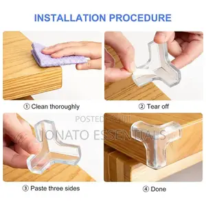 4pc Kids Corner Table Protector, Baby Safety Table Cover