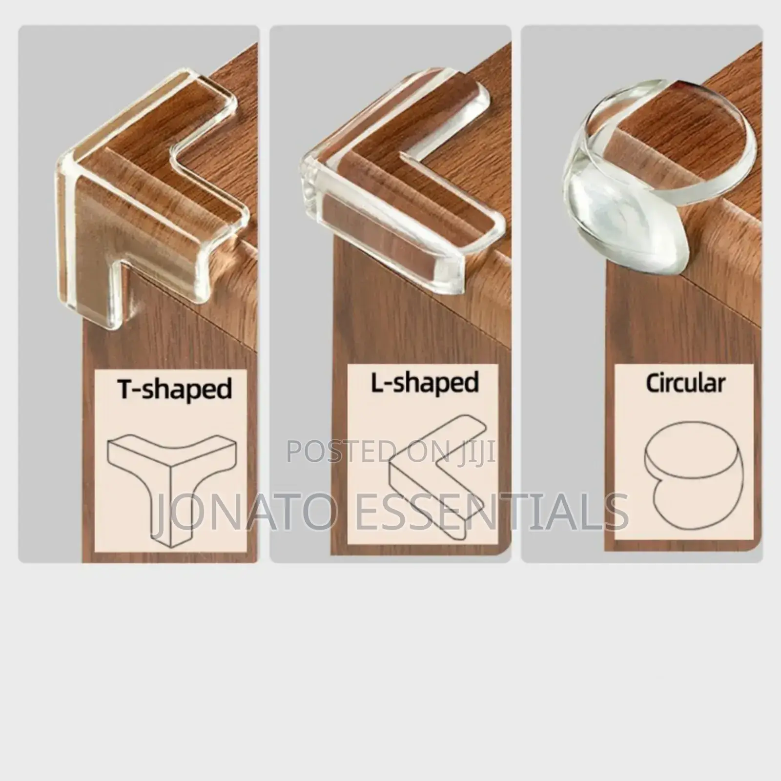 4pc Kids Corner Table Protector, Baby Safety Table Cover