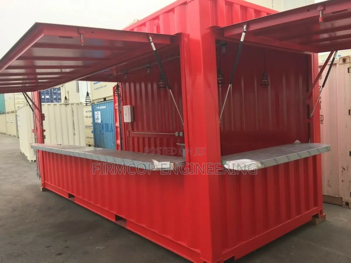 Trendy 20ft Pop-Up Cafe Solution