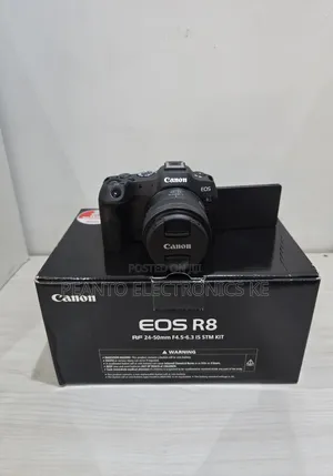 Canon Eos R8 Mirrorless Camera With Rf 24-50mm F/4.5-6.3 Is