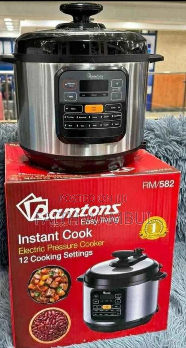 Ramtons Electric Pressure Cooker/Instant Pressure Cooker