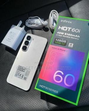 New Infinix Hot 60i 256 GB Silver