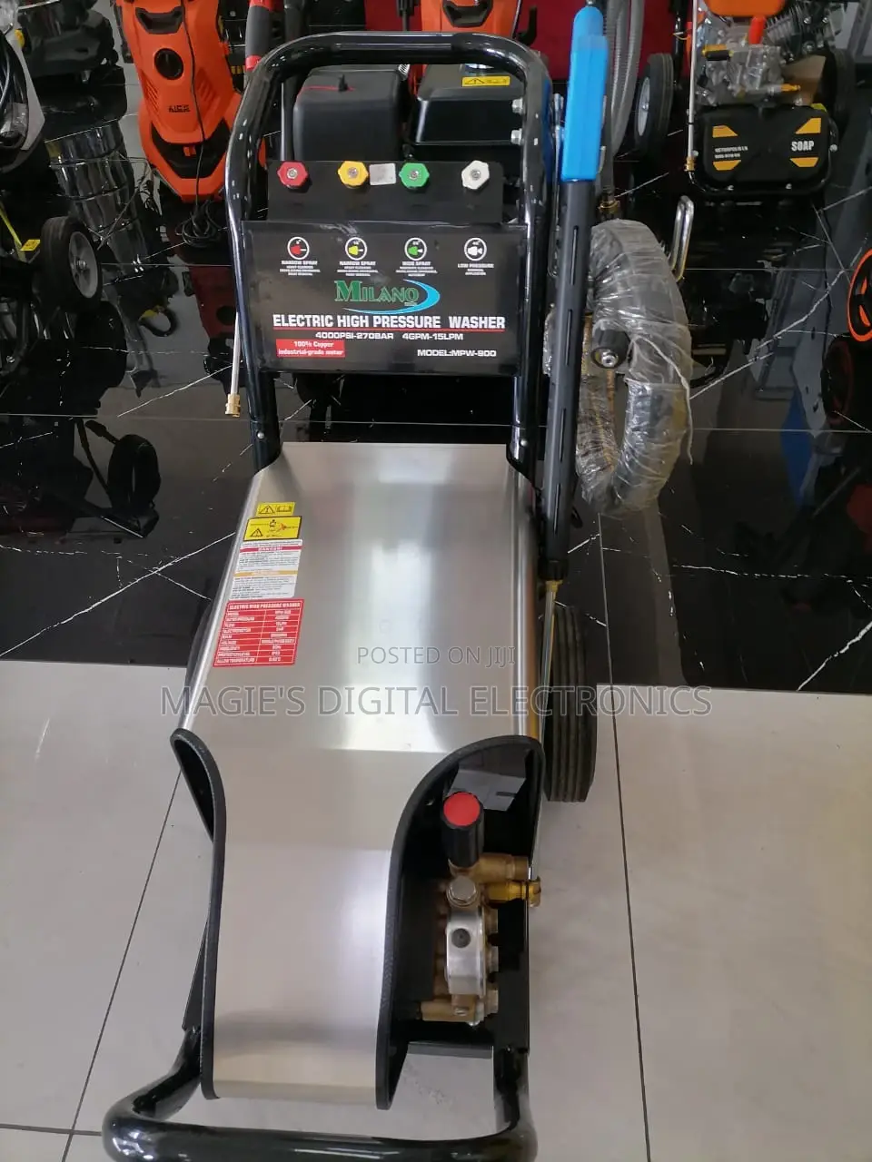 Super Excellent 4000psi Milano Electric Pressure Washer
