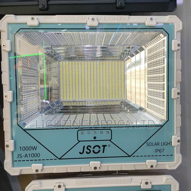 1000 Watts 12hrs Solar Flood Light Ip67 Water Resistant