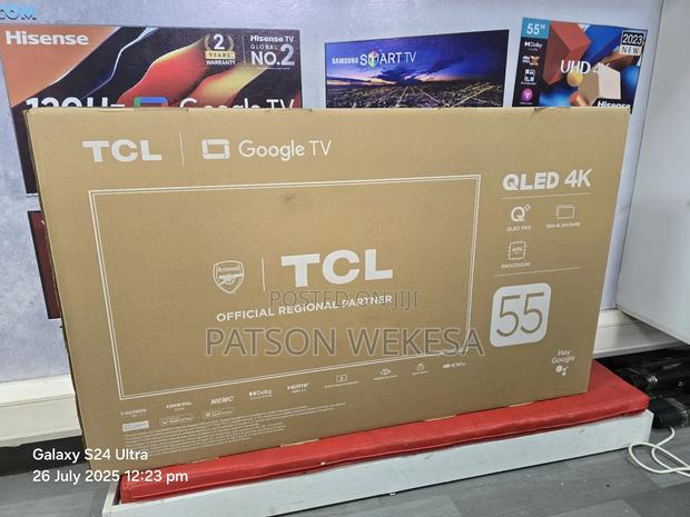 TCL 55 Inch C61b (New 2025) Qled Pro Smart Google Tv