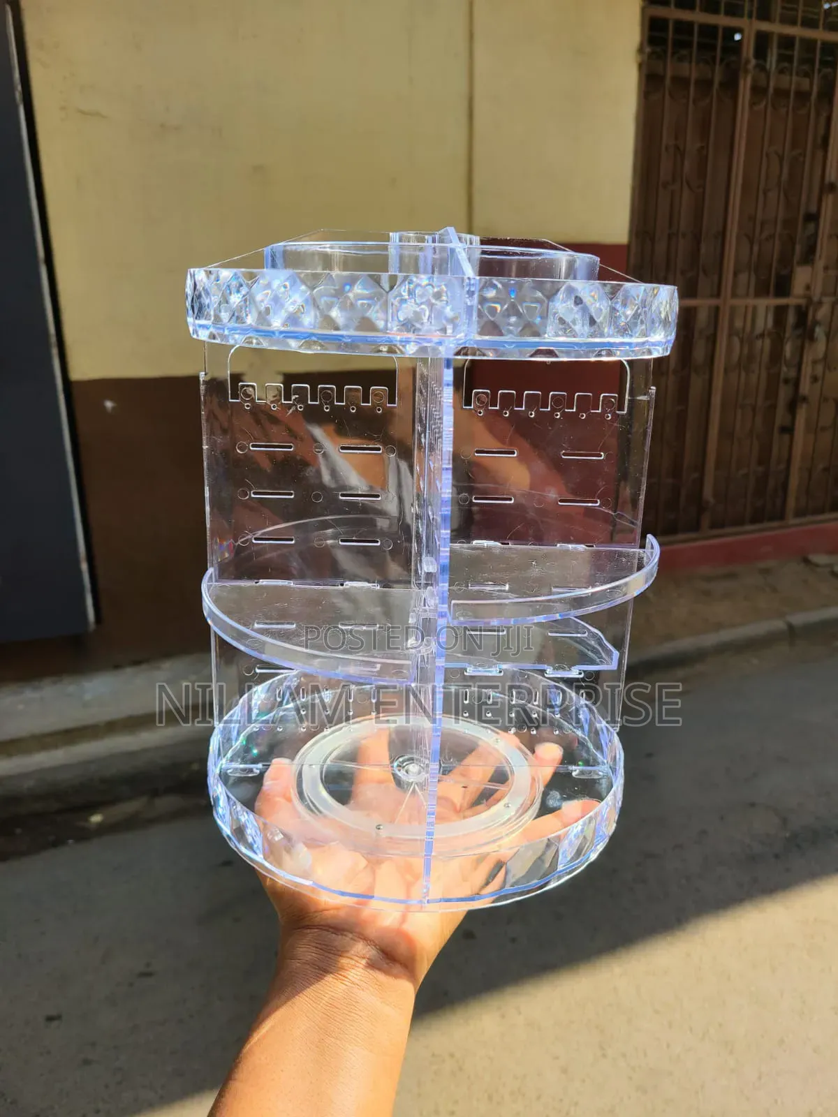 High End Luxury Rotating Makeup Organizer