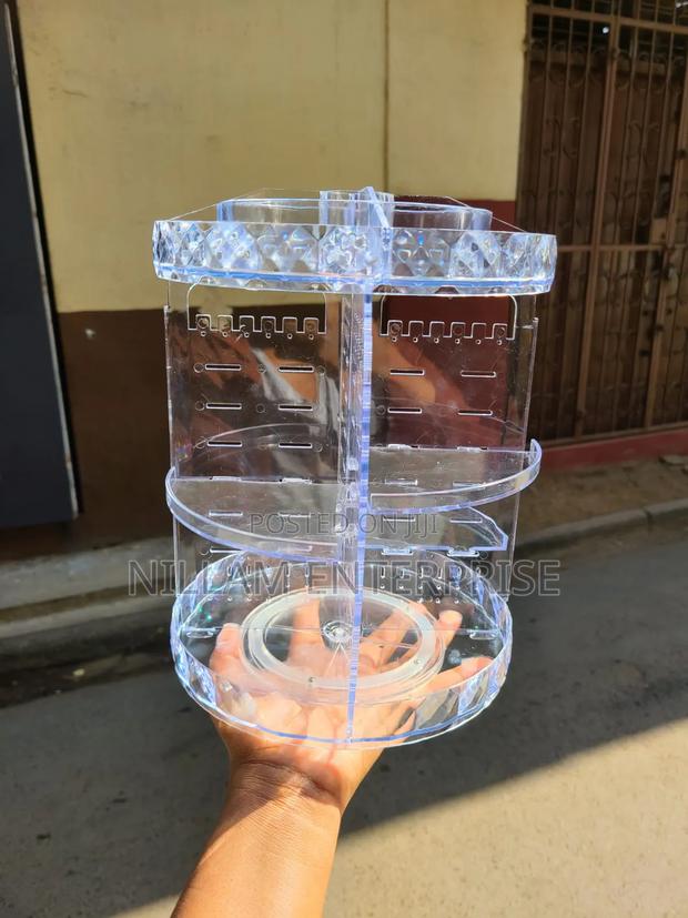 High End Luxury Rotating Makeup Organizer
