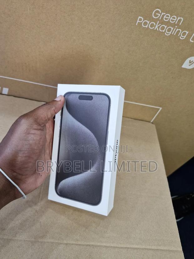 New Apple iPhone 15 Pro 256 GB Black - thumbnail 4