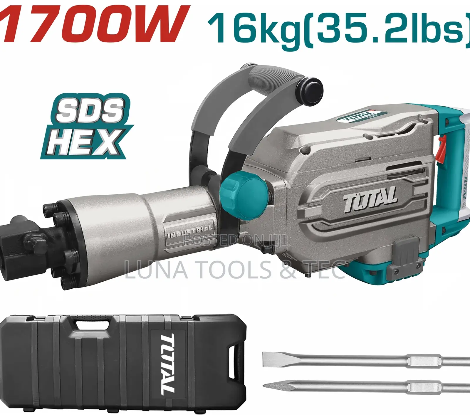 Total Th215456 Demolition Breaker 1700w