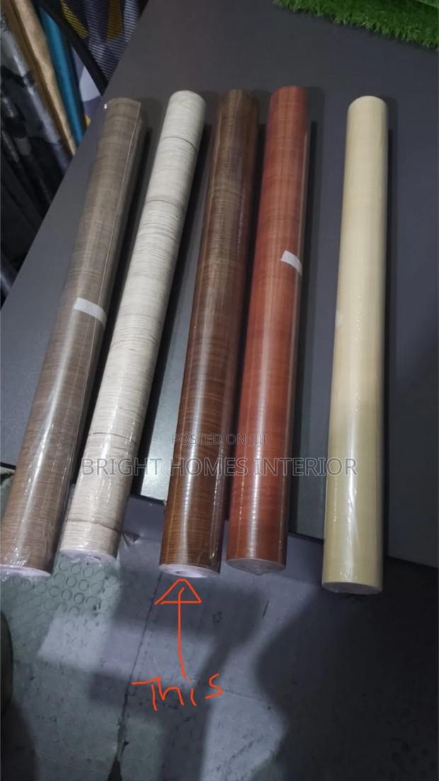 Different Shades Woodeffect Mahogany Like Contact Paper - main view