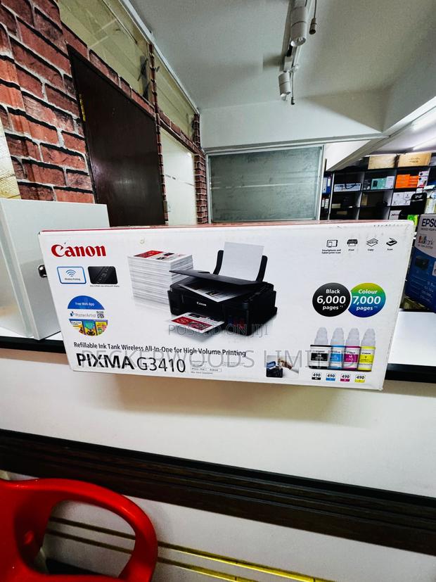 Pixma G3410 Colour Multifunction Printer(Wifi)