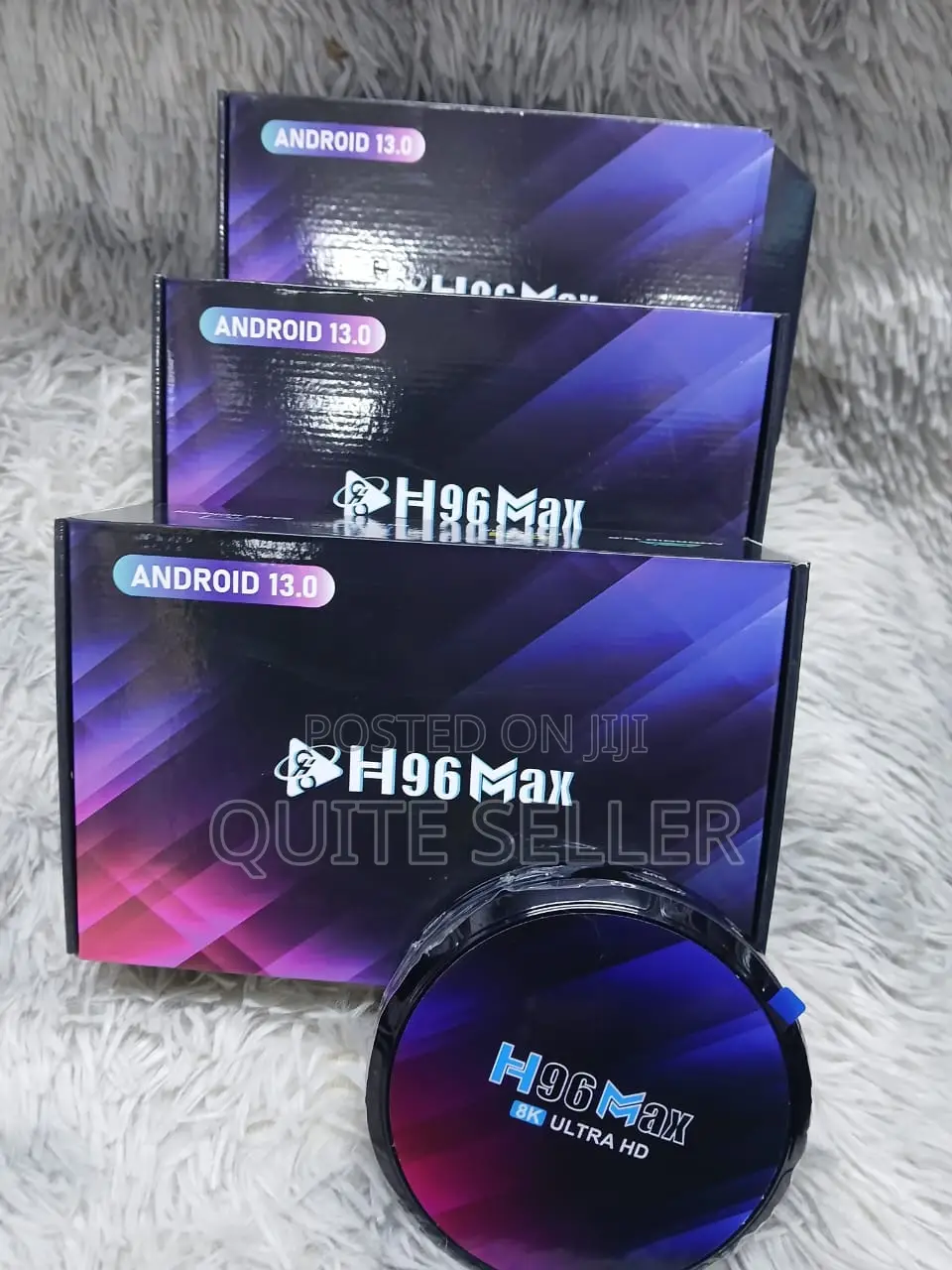 Androind 13 H96 Max 4+32gb Tv Box Equiped High Resolution