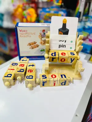  Word-Cognitive Pairing Toy
