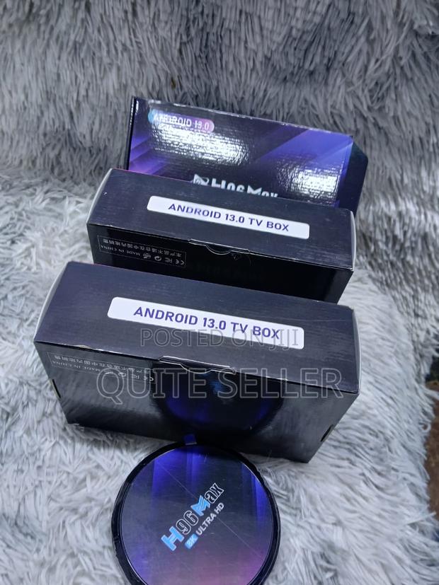 Androind 13 H96 Max 4+32gb Tv Box Equiped High Resolution - thumbnail 3