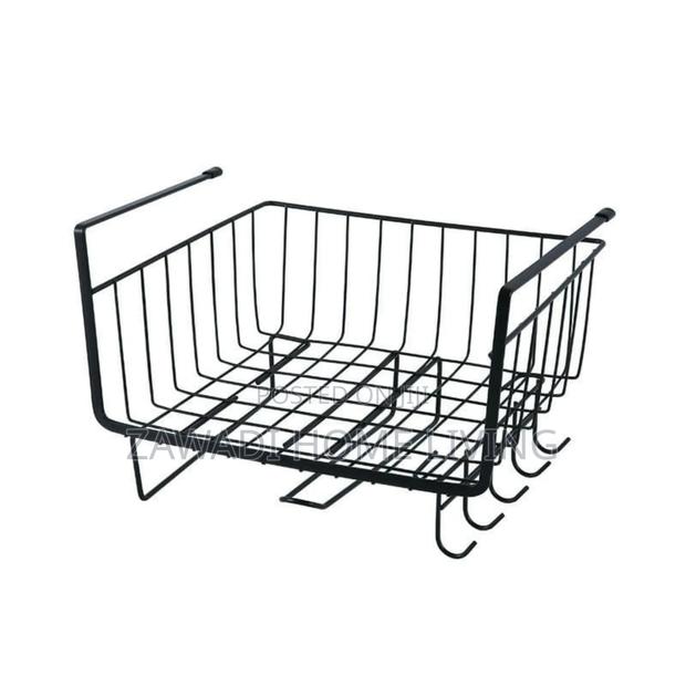 Kitchen Cabinet Under Shelf Double-Layer Storagee - thumbnail 4
