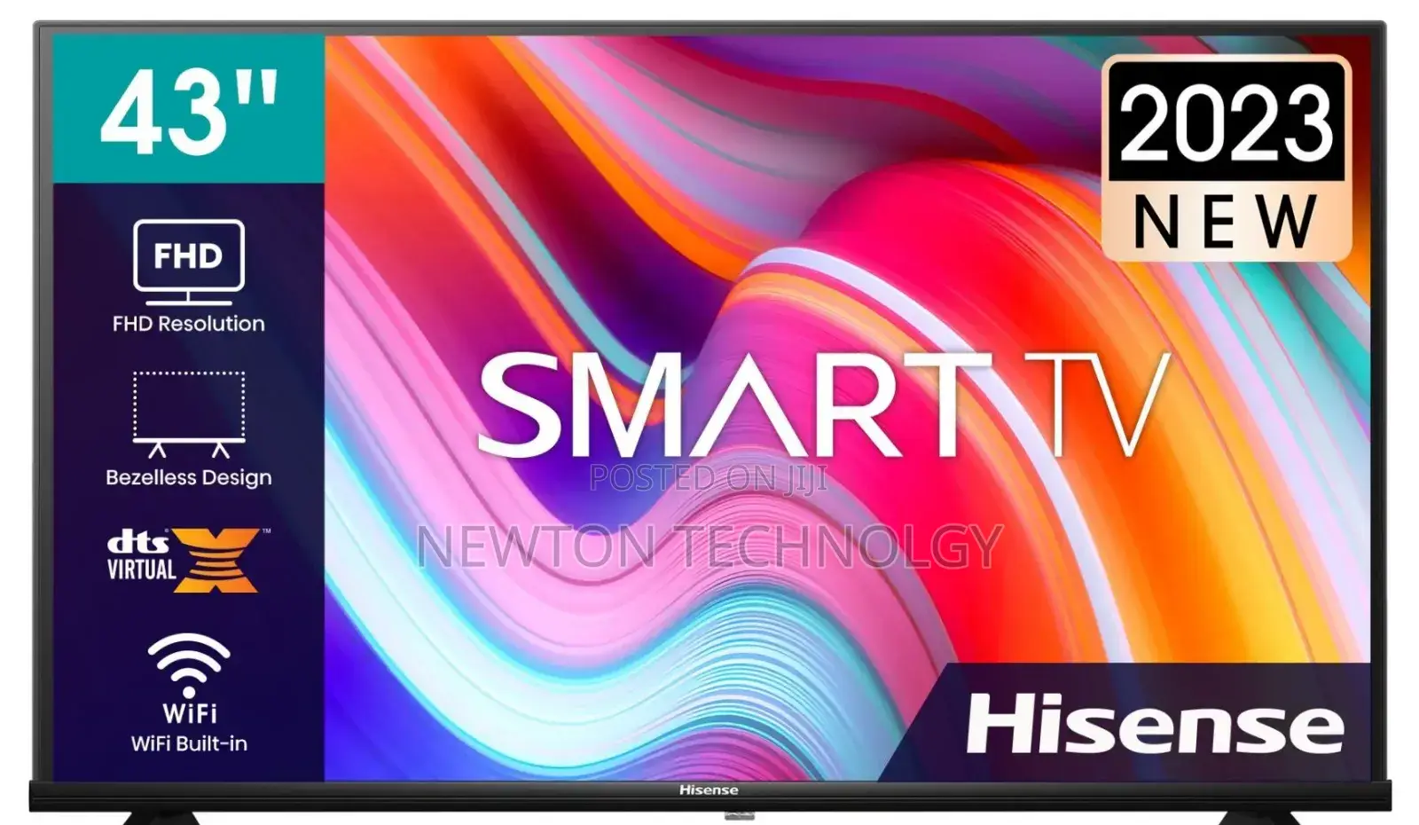 Hisense 43 Inches Smart Tv