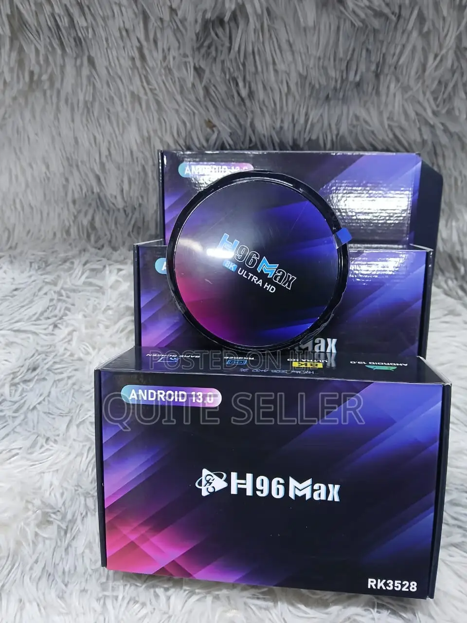 Set-Toptv Box 4+32gb H96max Smart Androind 13 Box