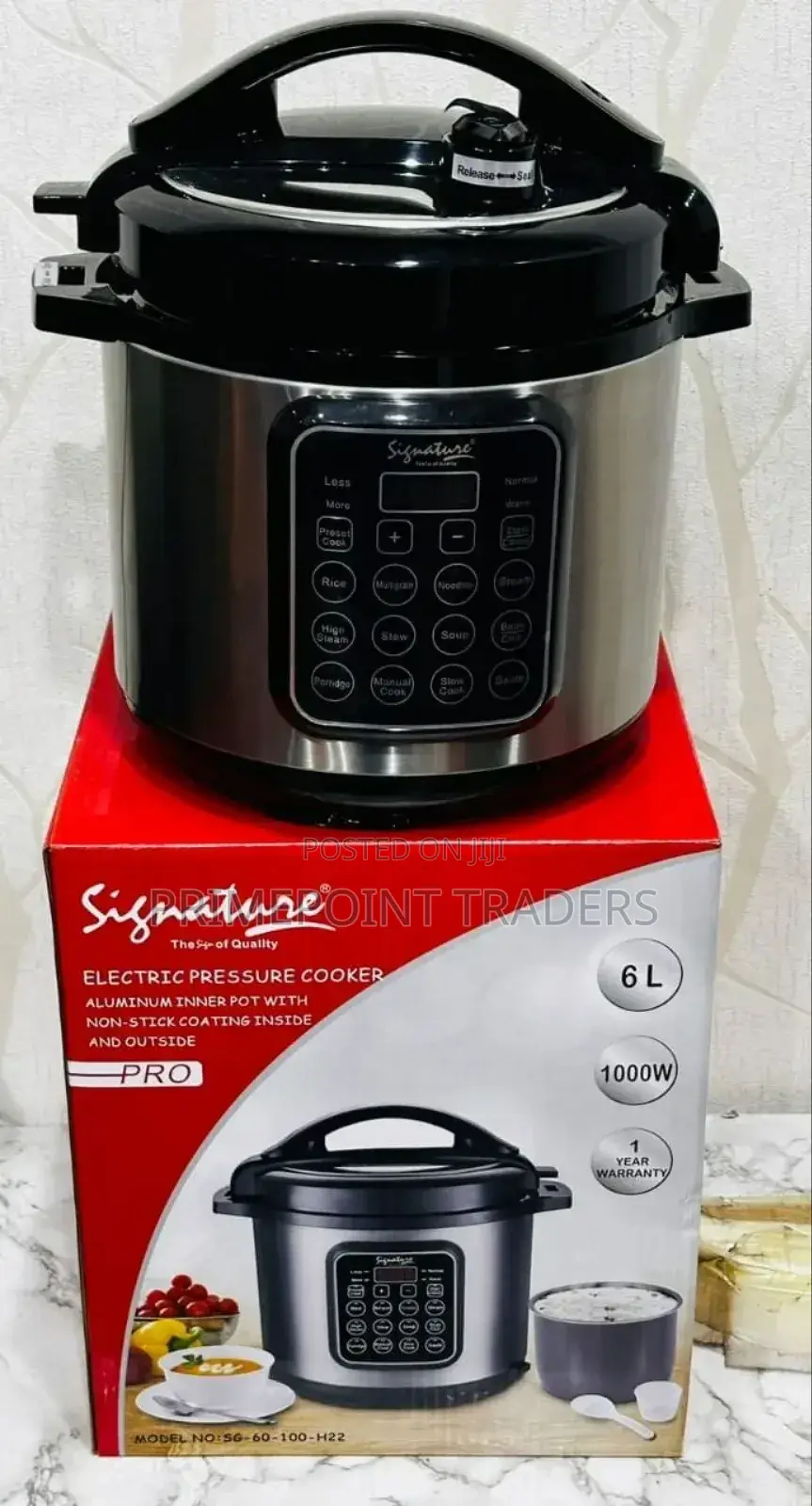 Signature 6l Electric Pressure Cooker° 
