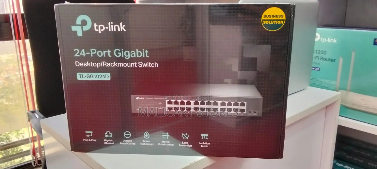 Tplink Tl-Sg1024d 24 Ports Gigabit Desktop/Rackmount Switch