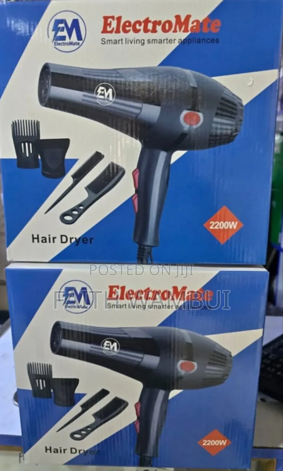 Quality Electromate Hair Dryer/Hairdryer