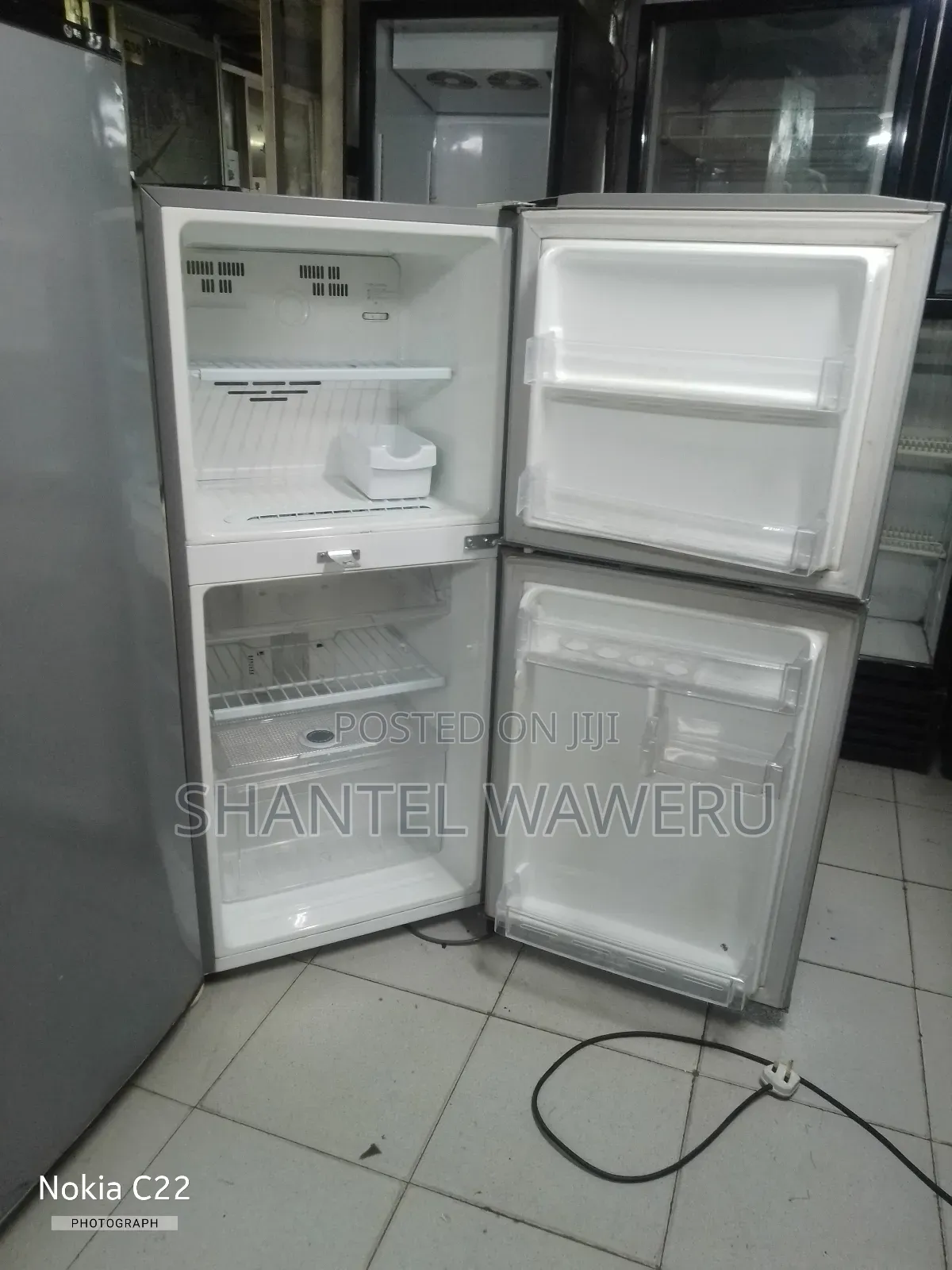 Silver Lg Refrigerator Double Door Fridge