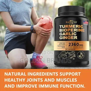Pure 4-in-1 Turmeric Ginger 2360mg – Joints, Gut Immunity