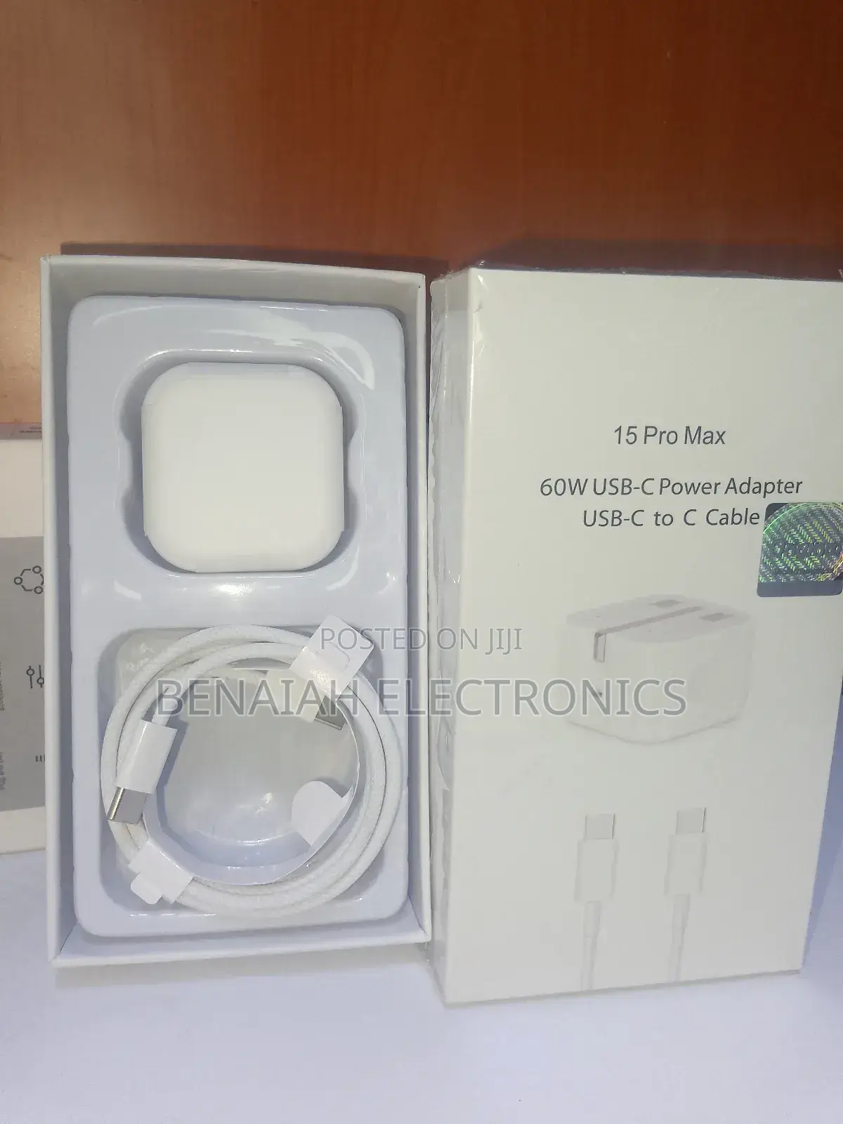 iPhone 15 Pro Max Original Charger (60watts)
