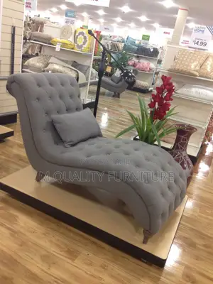 Gray Chesterfield Modern Outdoor Couch