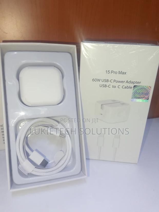 60 Watts iPhone Charger Complete With Fast Charging Cables - main view