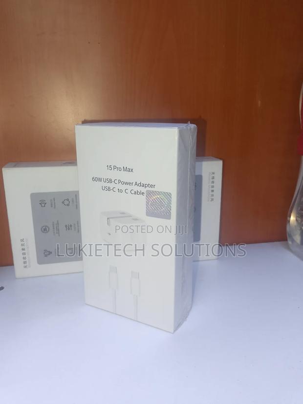 60 Watts iPhone Charger Complete With Fast Charging Cables - thumbnail 2