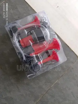 3-pipe Air Horn-triple Trumpet Design For Maximum Impact