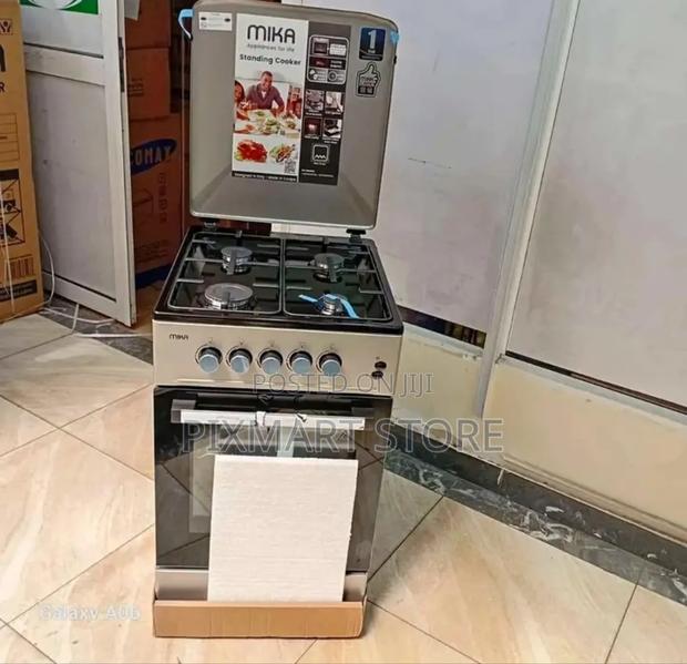 Mika Full Gas Standing Cooker With Oven - main view