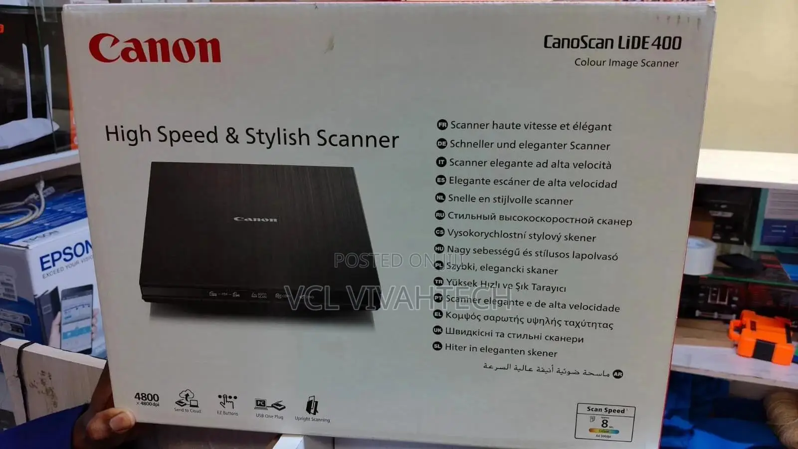 Canon Canoscan Lide 400 Flatbed Scanner