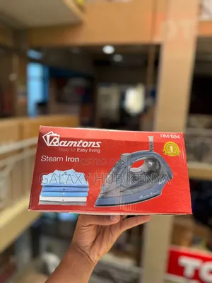 Ramtons Steam Iron - Non Stick Sole Plate - Rm/694