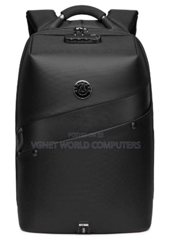Baowang Leather Antitheft Laptop Backpack Bag
