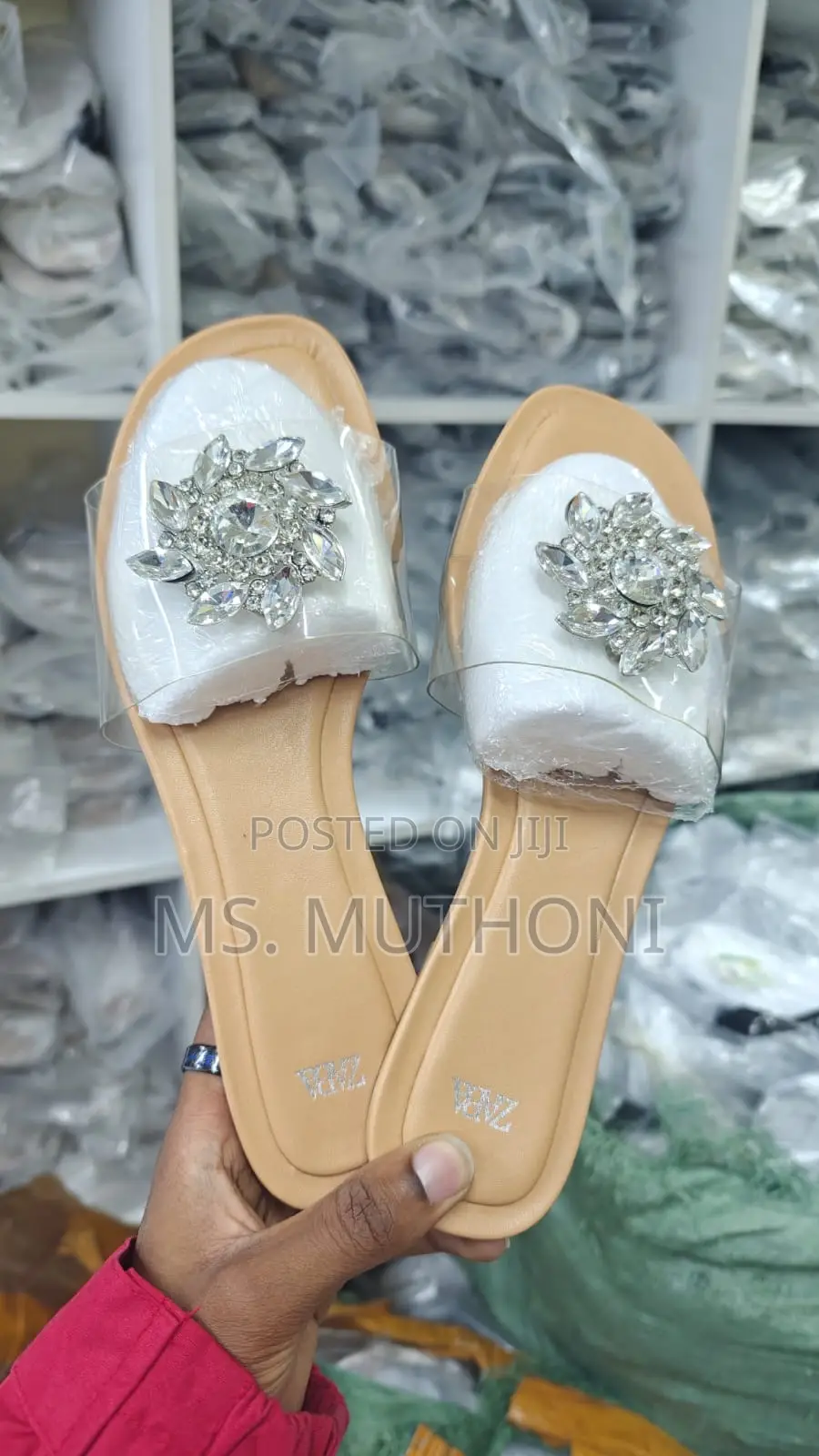 Clear Zara Sandals Size 37 38 39 40 41 42 Available