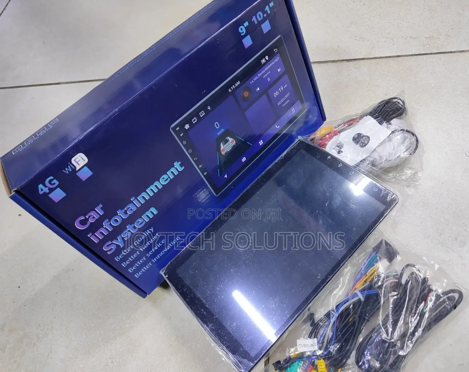 Car Android " 9" Inch 4g Connectivity ( Reverse Camera ).