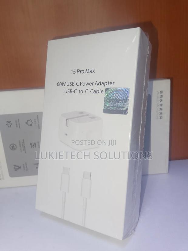15 Pro Max Charger With Original Fast Charging Cable - thumbnail 2