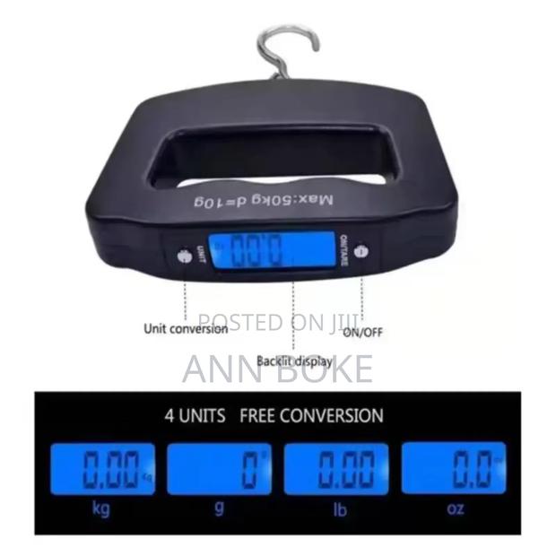 Electronic Hanging Luggage Scales Digital - thumbnail 3