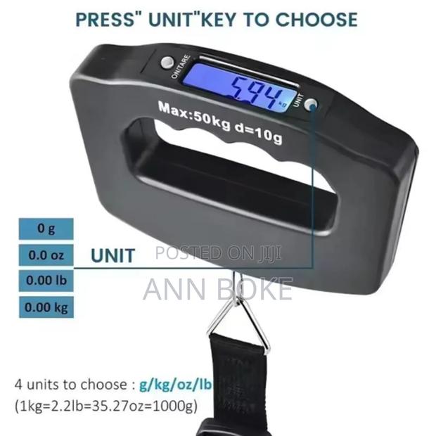 Electronic Hanging Luggage Scales Digital - thumbnail 5