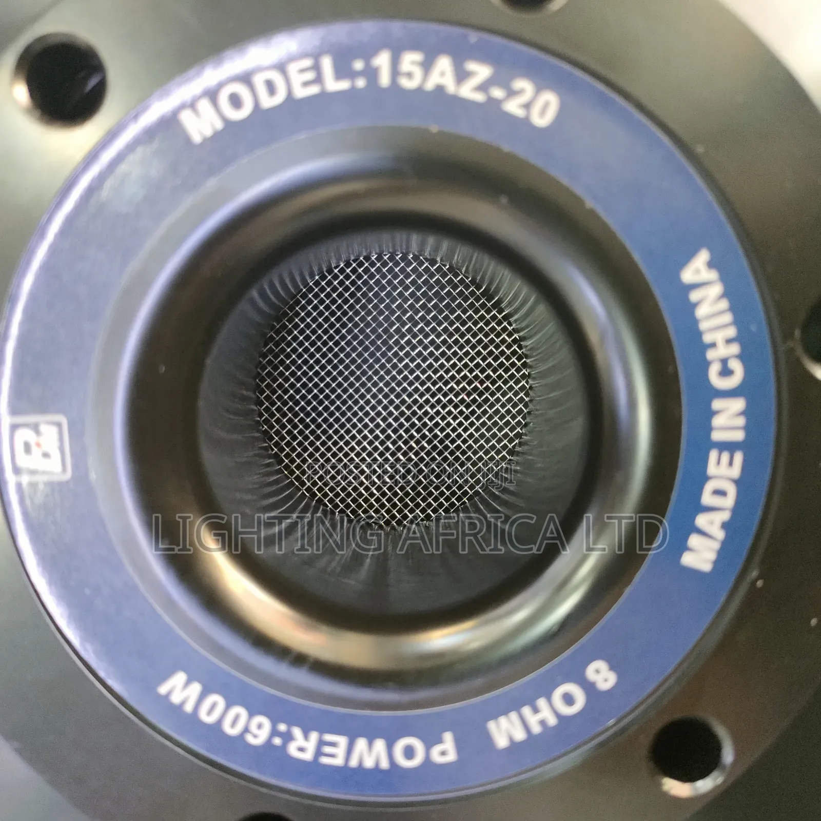 Bm 15" Mid Bass Naked Speaker 600 Watts 8 Ohms