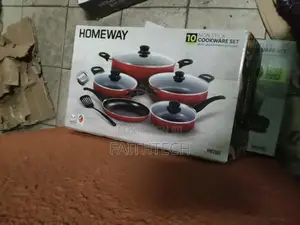10pcs Home Way Cookware Set